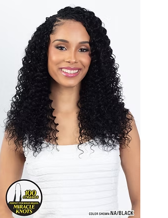 Mayde Feather Crochet Virgin Remy Deep Curl 18"
