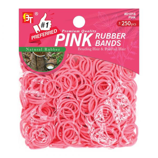 Premium Quality Rubber bands 250 pcs - Various Colors