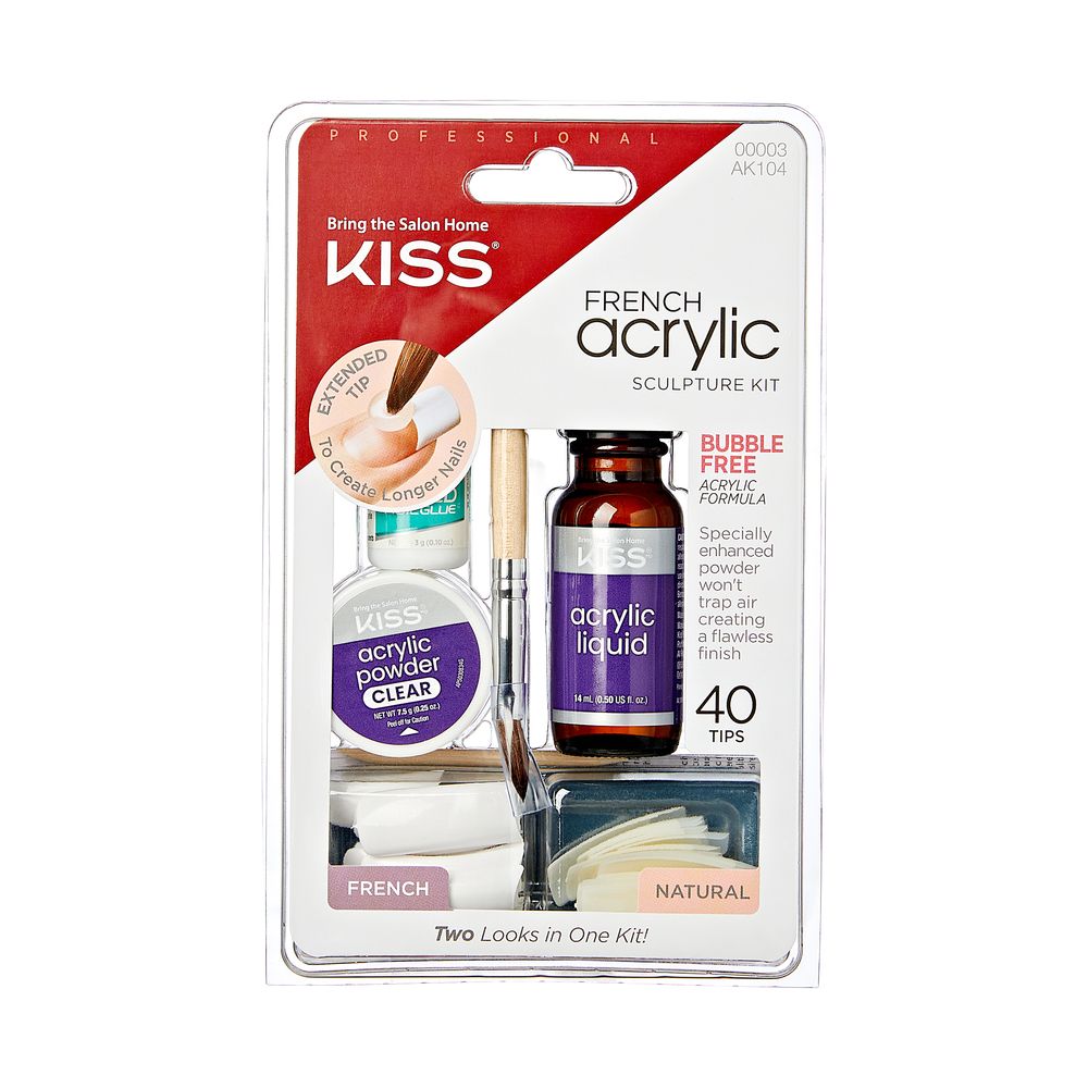 Kiss French Acrylic Sculpture Kit