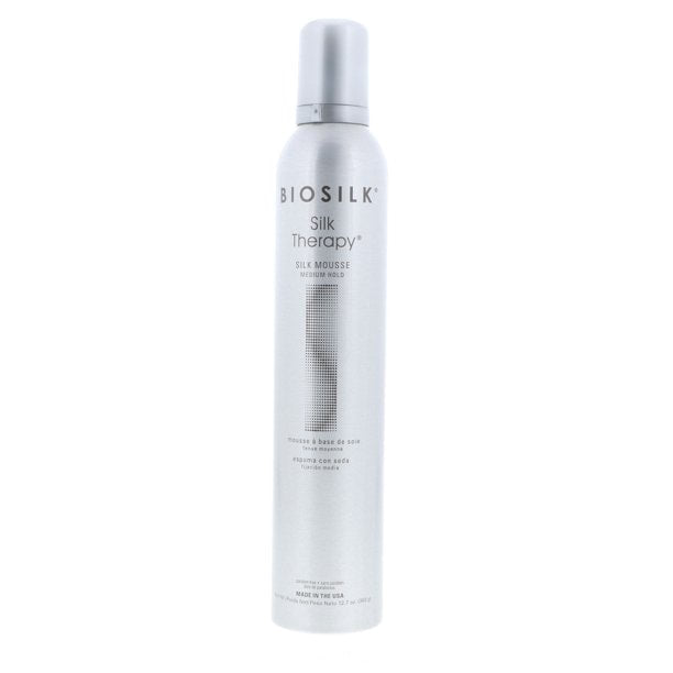 BIOSILK SILK THERAPY MOUSSE MEDIUM HOLD 12.7oz