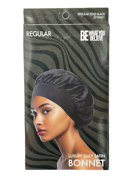 Be What You Believe Luxury Silky Satin Bonnet