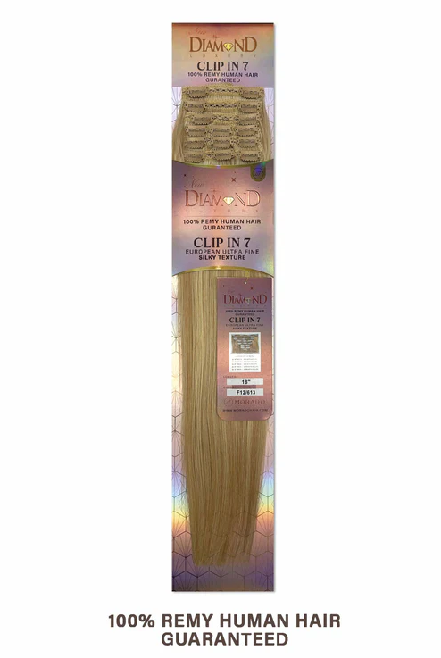 Diamond Luxury Ultra Silky Clip In Extensions 7pcs - 22"
