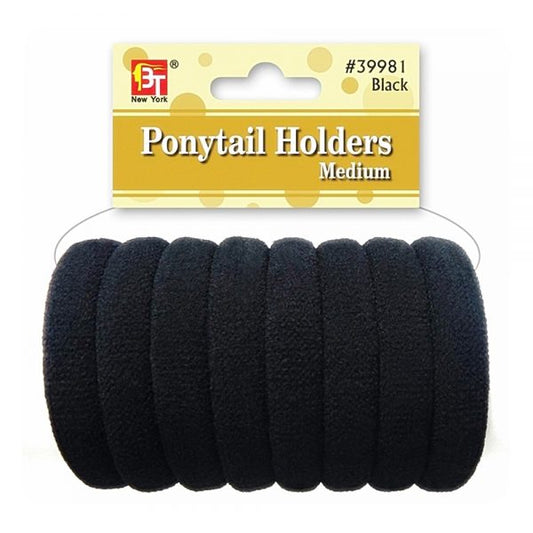 Ponytail Holders Medium - 8 pcs