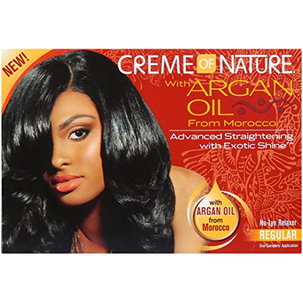 CREME OF NATURE ARGAN OIL RELAXER NO LYE REGULAR