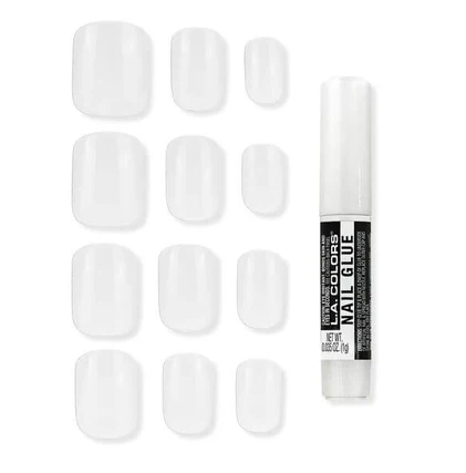 L.A. Colors Gel Nails Short Nail Tips Kit