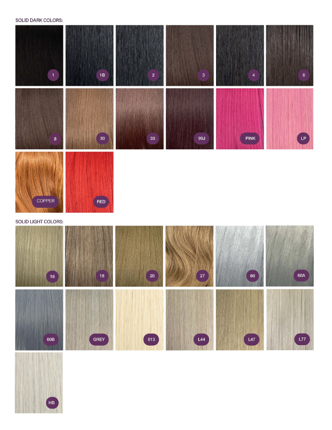 Ruby Clip Ins Hair Extensions 22" - Straight