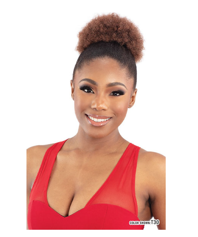 Mayde Candy Drawstring Ponytail - Medium Kinky Fro