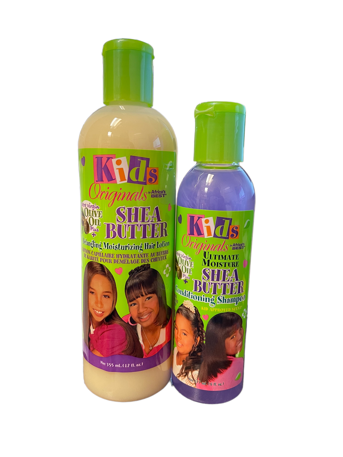 AFRICAS BEST KIDS ORIGINALS DETANGLING LOTION W BONUS COND SHAMPOO
