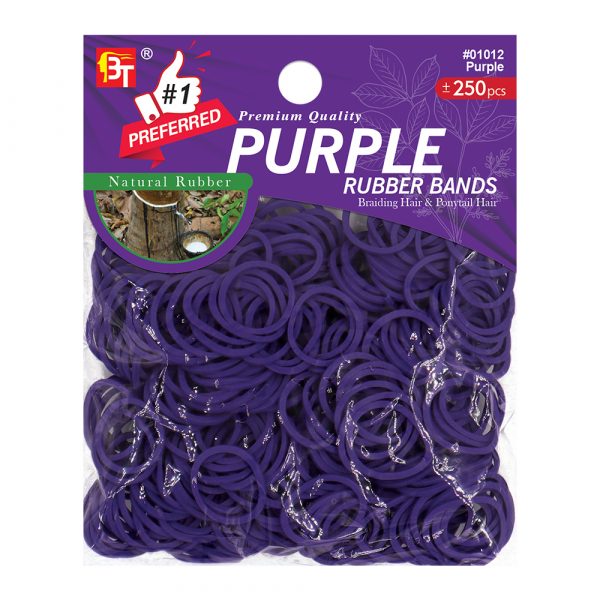 Premium Quality Rubber bands 250 pcs - Various Colors
