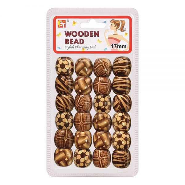 Wooden Beads 17mm