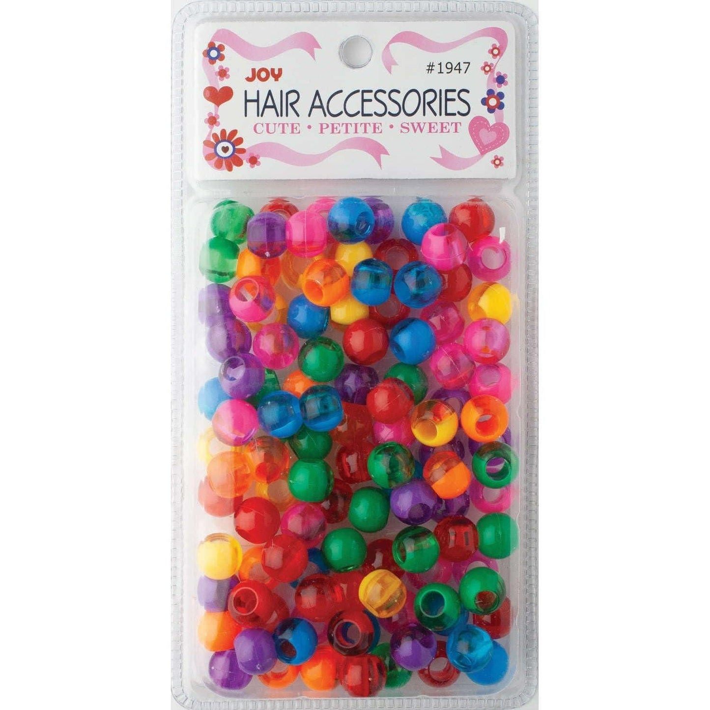 Joy Round Plastic Beads XL