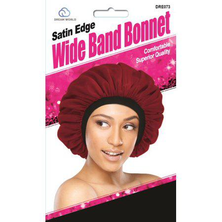 Dream World Satin Wide Band Bonnet