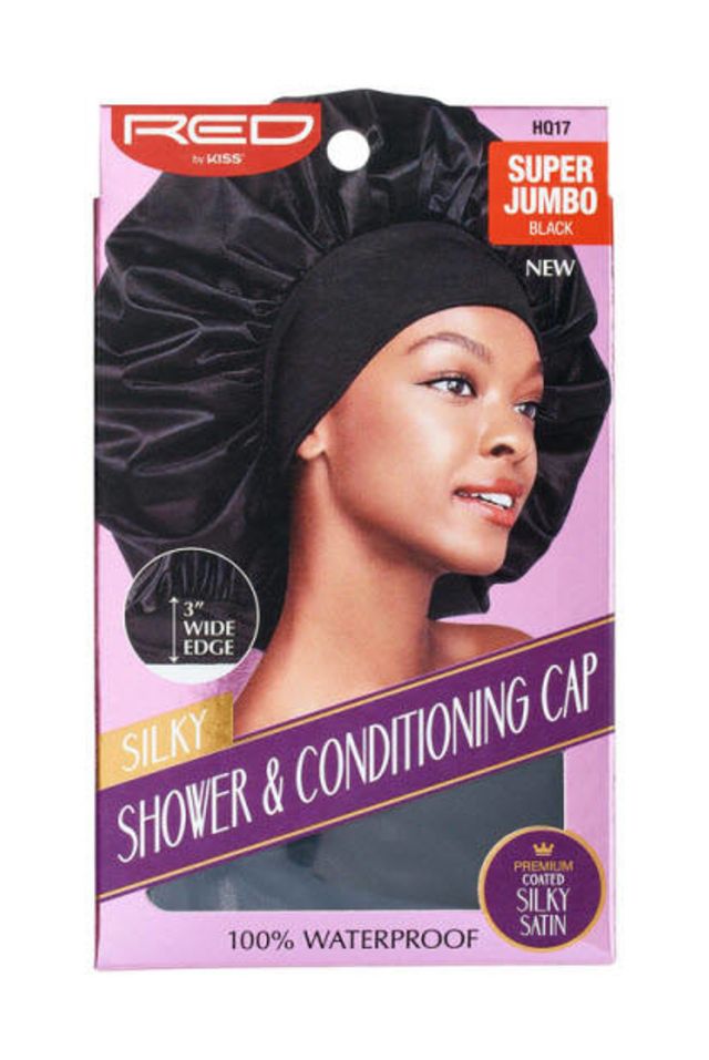 Red by Kiss Satin Day and Night Cap Bonnet - Super Jumbo
