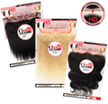 Eve HD Swiss Transparent Frontal Lace Closure 10A 13"x 5" - Body wave