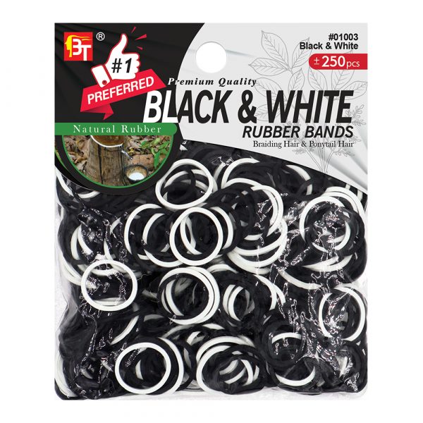 Premium Quality Rubber bands 250 pcs - Various Colors