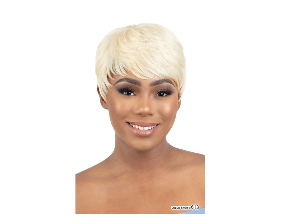 Mayde Beauty Mocha Human Hair Blend Wig - Java
