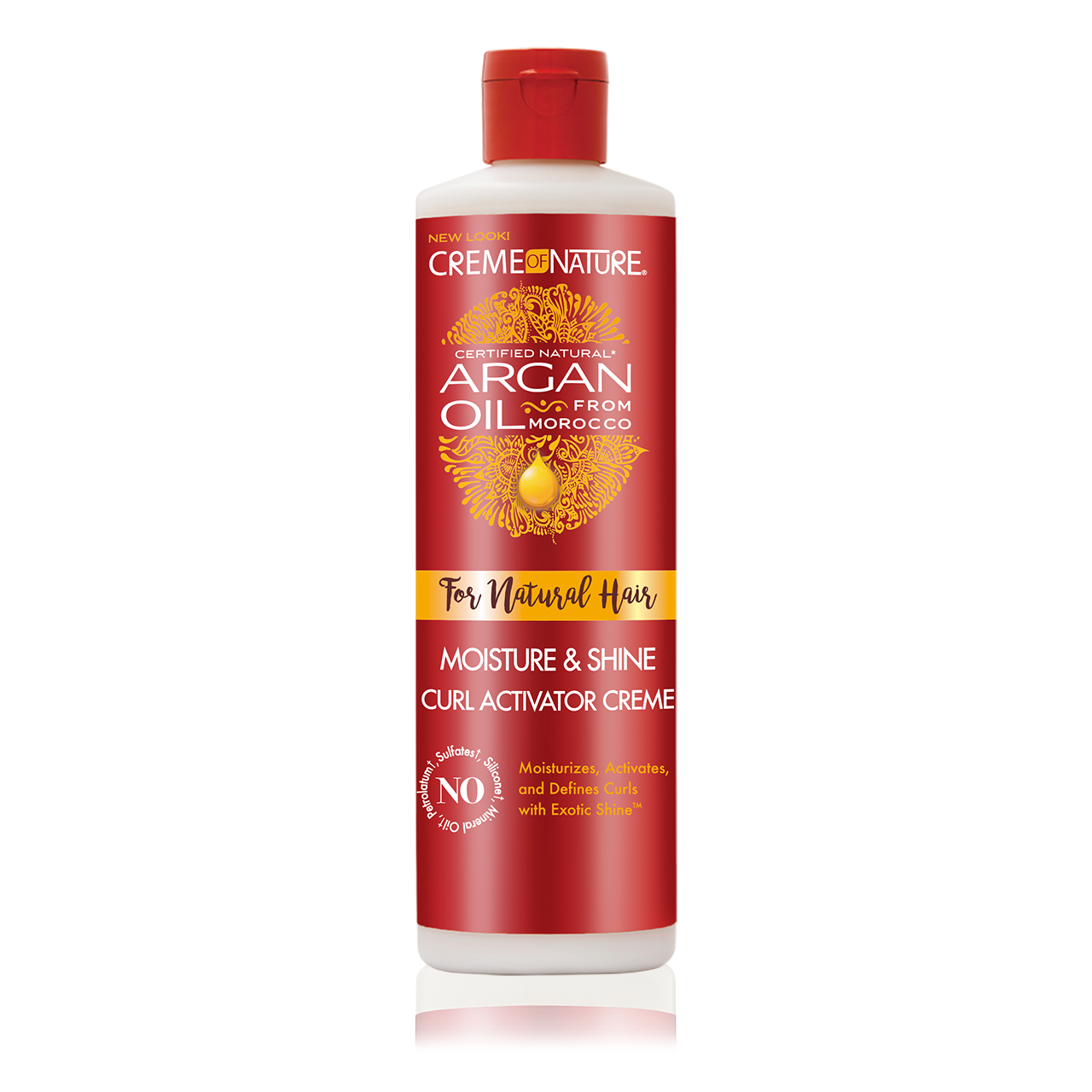 CREME OF NATURE ARGAN OIL MOISTURE & SHINE CURL ACTIVATOR CREAM