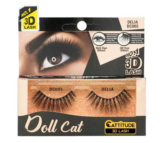 Doll Cat Faux Mink 3D Lashes