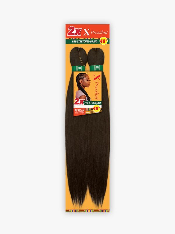 Sensationnel 2X X-pression Pre-Stretched Braid 48" (24" folded)
