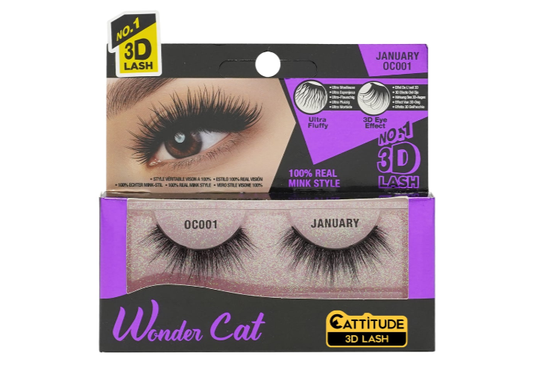 Wonder Cat 3D Faux Mink Lashes