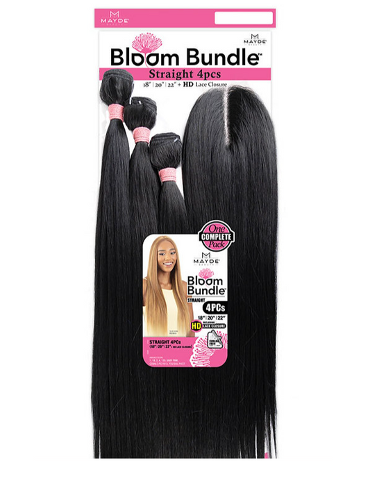 Bloom Bundle Straight 4 pcs - 18"20"22"+CL