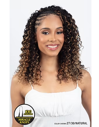 Mayde Feather Crochet Virgin Remy Deep Curl 14"
