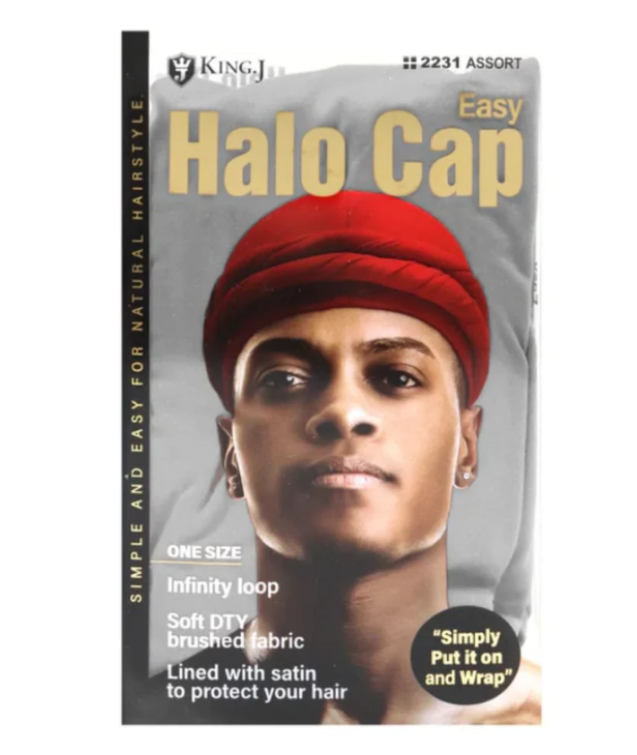 King J Easy Halo Cap - Black