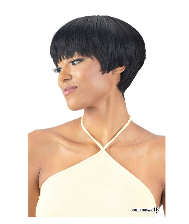 Mayde Beauty Mocha 100% Human Hair Blend Wig Bonbon