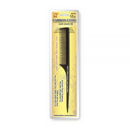Beautytown Carbon Serrated Tail Comb