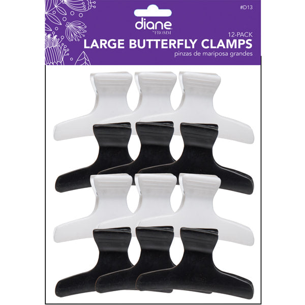 Annie 3" Large Butterfly Clips