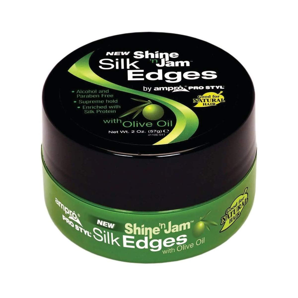 AMPRO SHINE-N-JAM Silk Edges Olive Oil