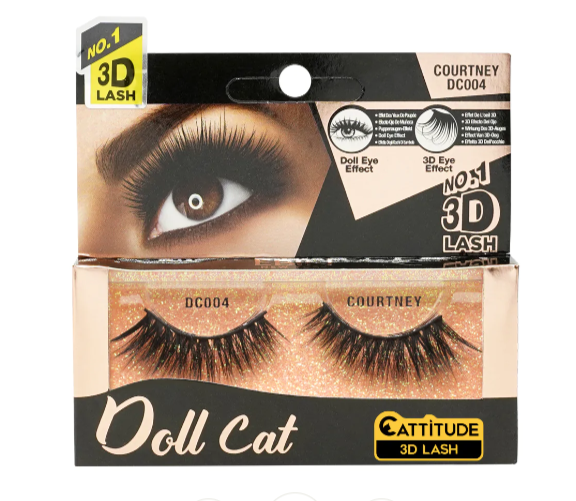Doll Cat Faux Mink 3D Lashes