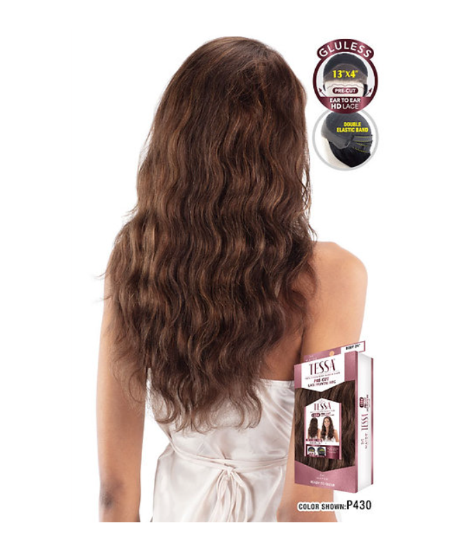 Tessa 100% Virgin Remy Human Hair Pre- Cut Lace Frontal Wig - Body 24"