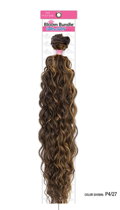 Mayde Bloom Bundle Wet & Curly 24"