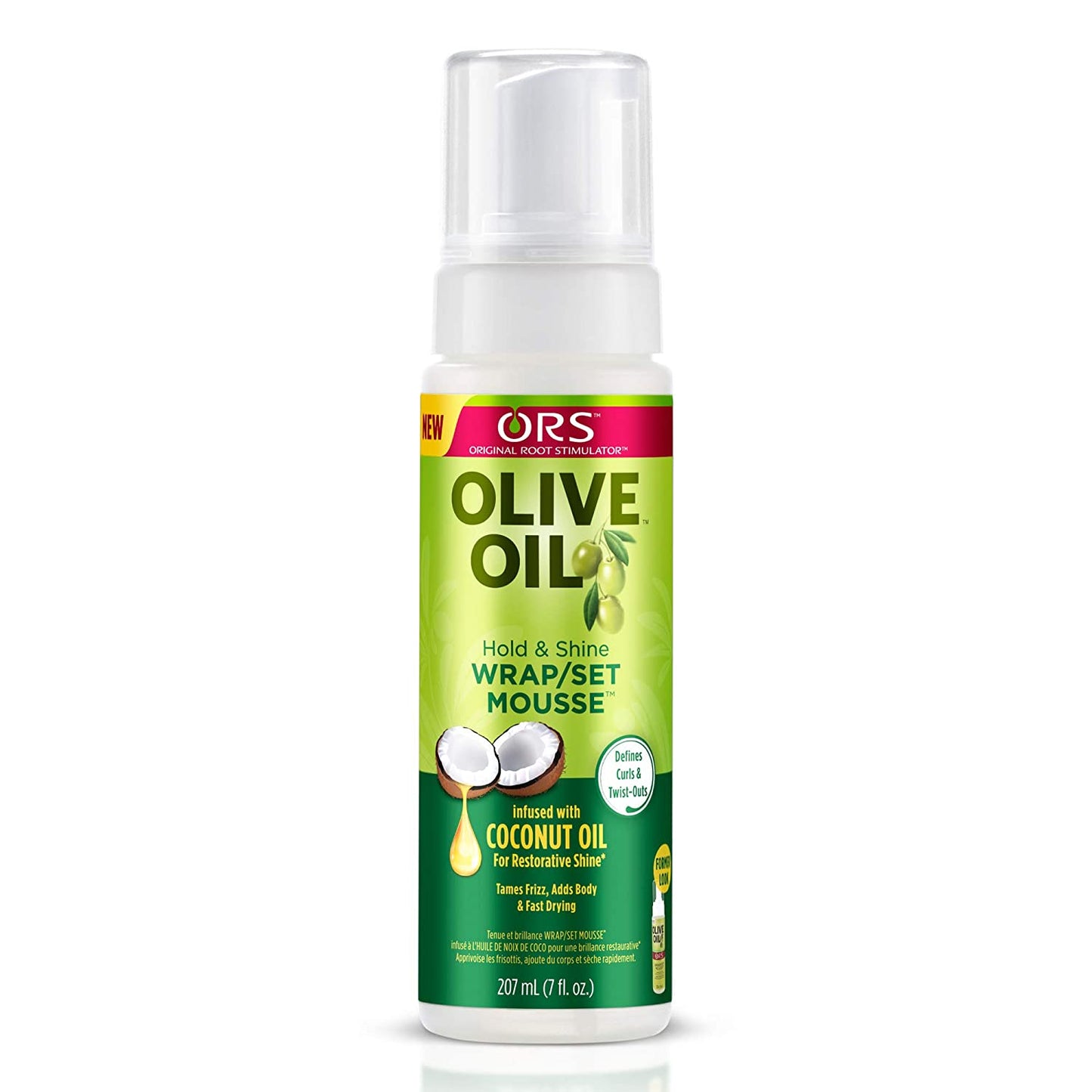 ORS OLIVE OIL WRAP SET MOUSSE 7 OZ