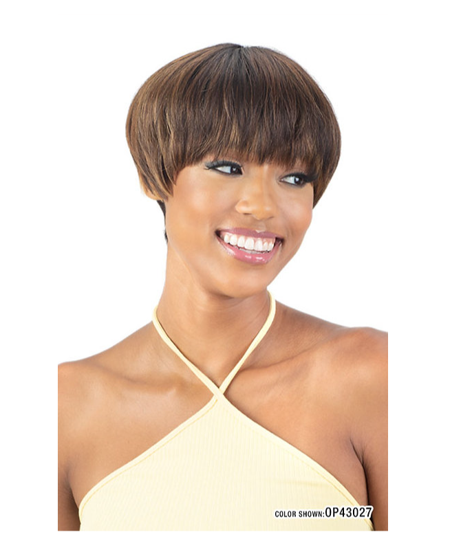Mayde Beauty Mocha 100% Human Hair Blend Wig Bonbon