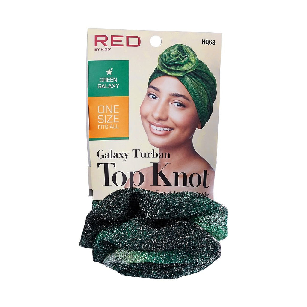 Red by Kiss Galaxy Top Knot Turban