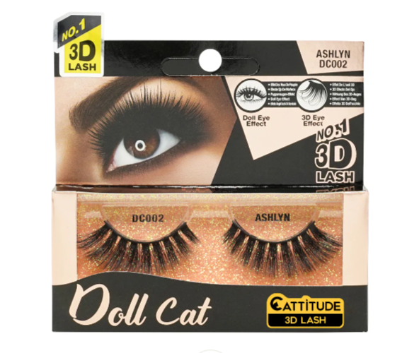 Doll Cat Faux Mink 3D Lashes