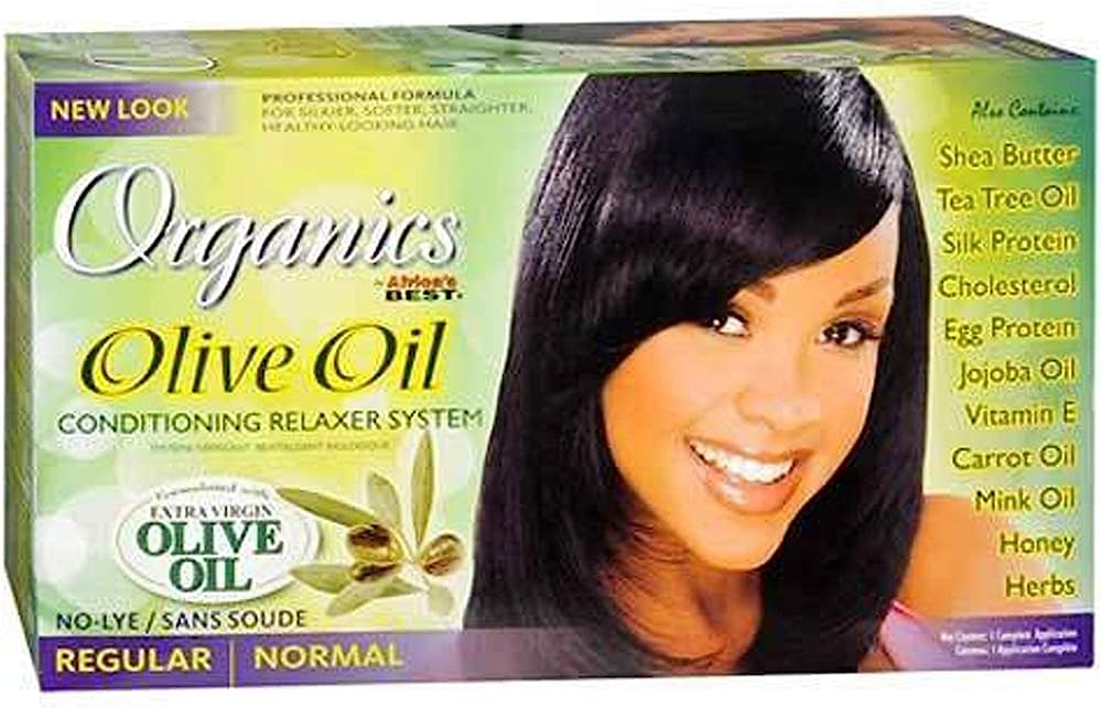 Africas Best Organics Olive Oil Relaxer No Lye