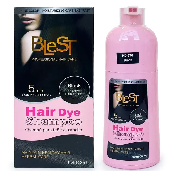 Hair Dye Shampoo Instant 3 in 1 by Blest