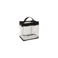 Annie Transparent Cosmetic PVC Bag w/ Train Carry Handle