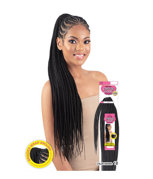 Mayde Beauty Braided Pony Pro 30"