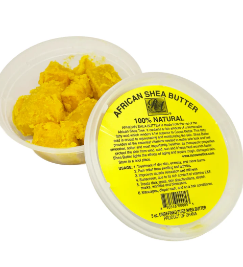 RA Cosmetics 100% Natural Yellow African Shea Butter