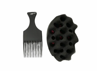 Small Two sided Twist Sponge with free Pik