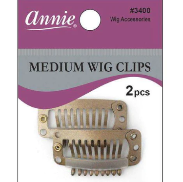 Annie Wig Clips Blonde - Medium