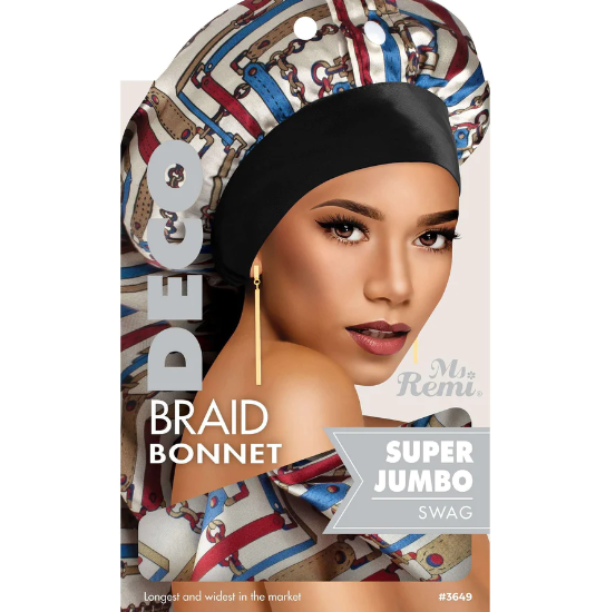 Ms. Remi Deco Braid Bonnet Super Jumbo