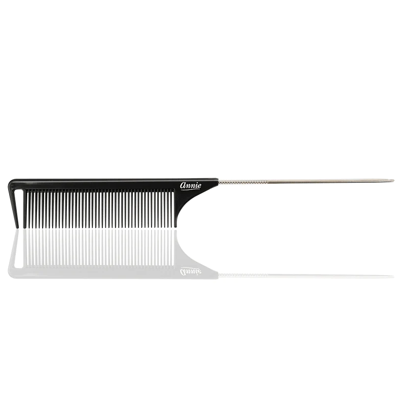 Annie Pin Tail Parting Section Comb - Black