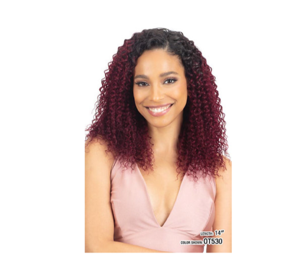 Pink Ave - Human Hair Weaving 12" - Water Curl