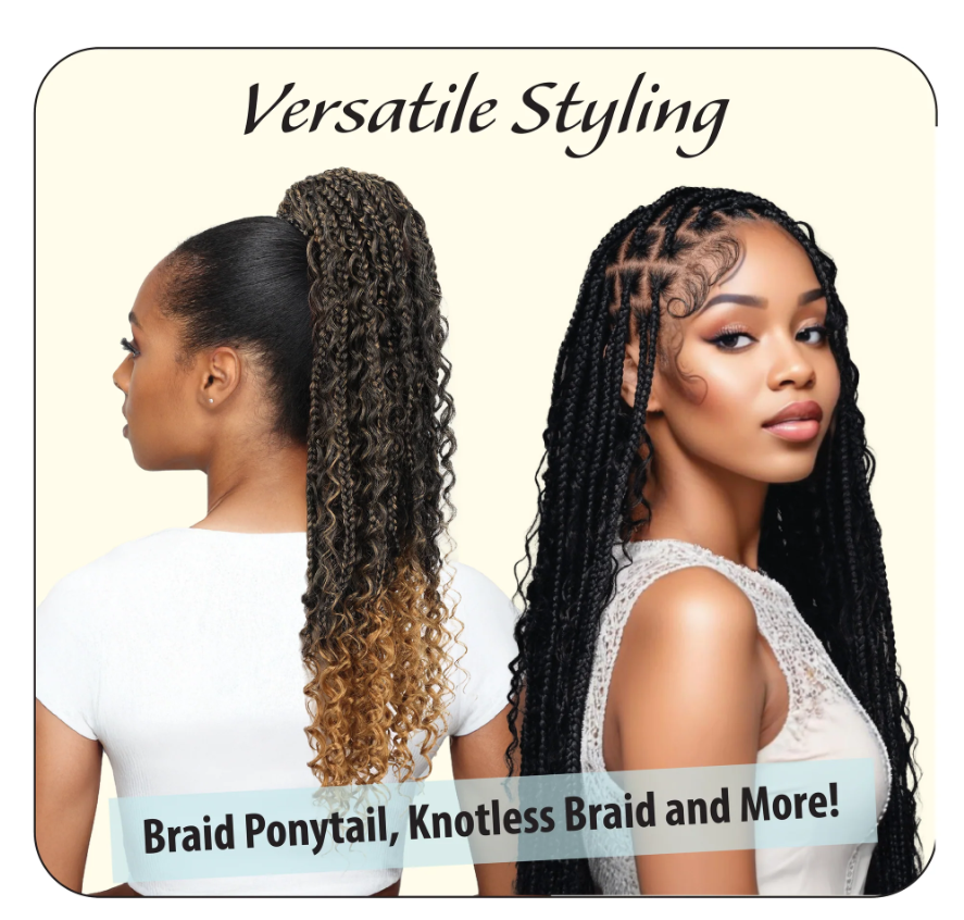African Nature Boho Goddess Braid Bundle
