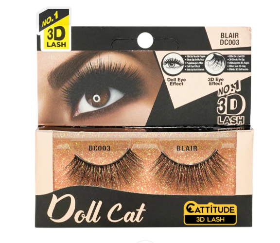 Doll Cat Faux Mink 3D Lashes
